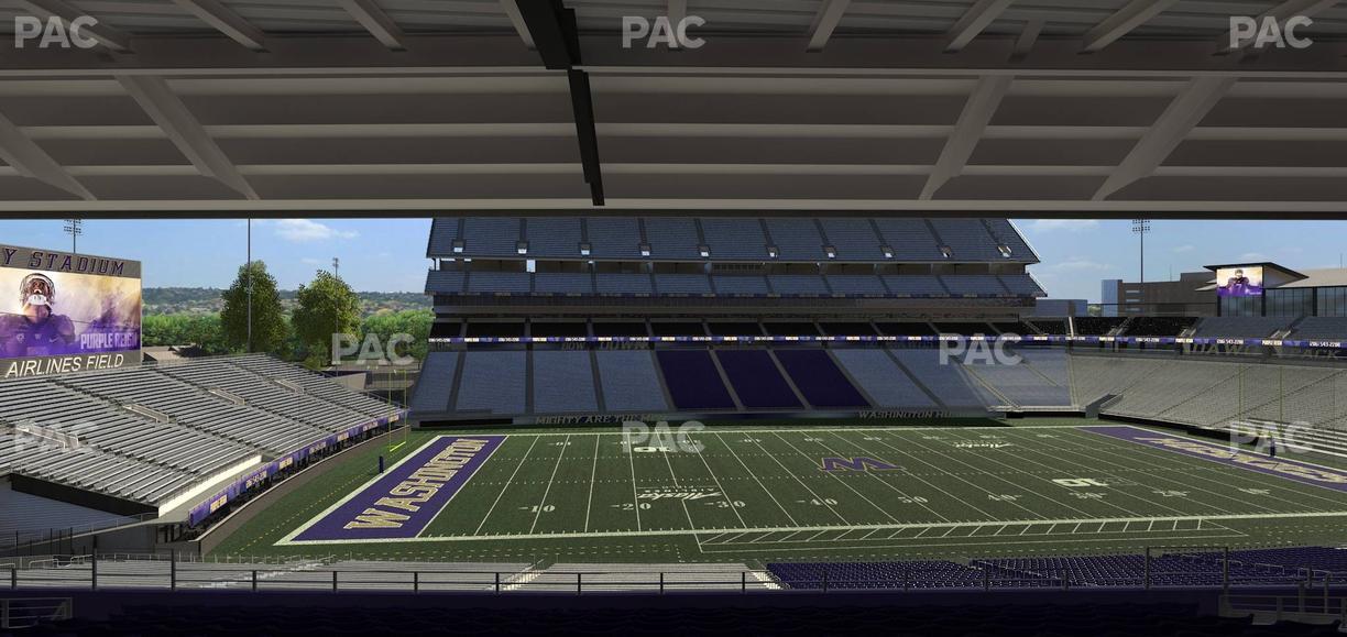 Husky Stadium - Section 231 Seat View