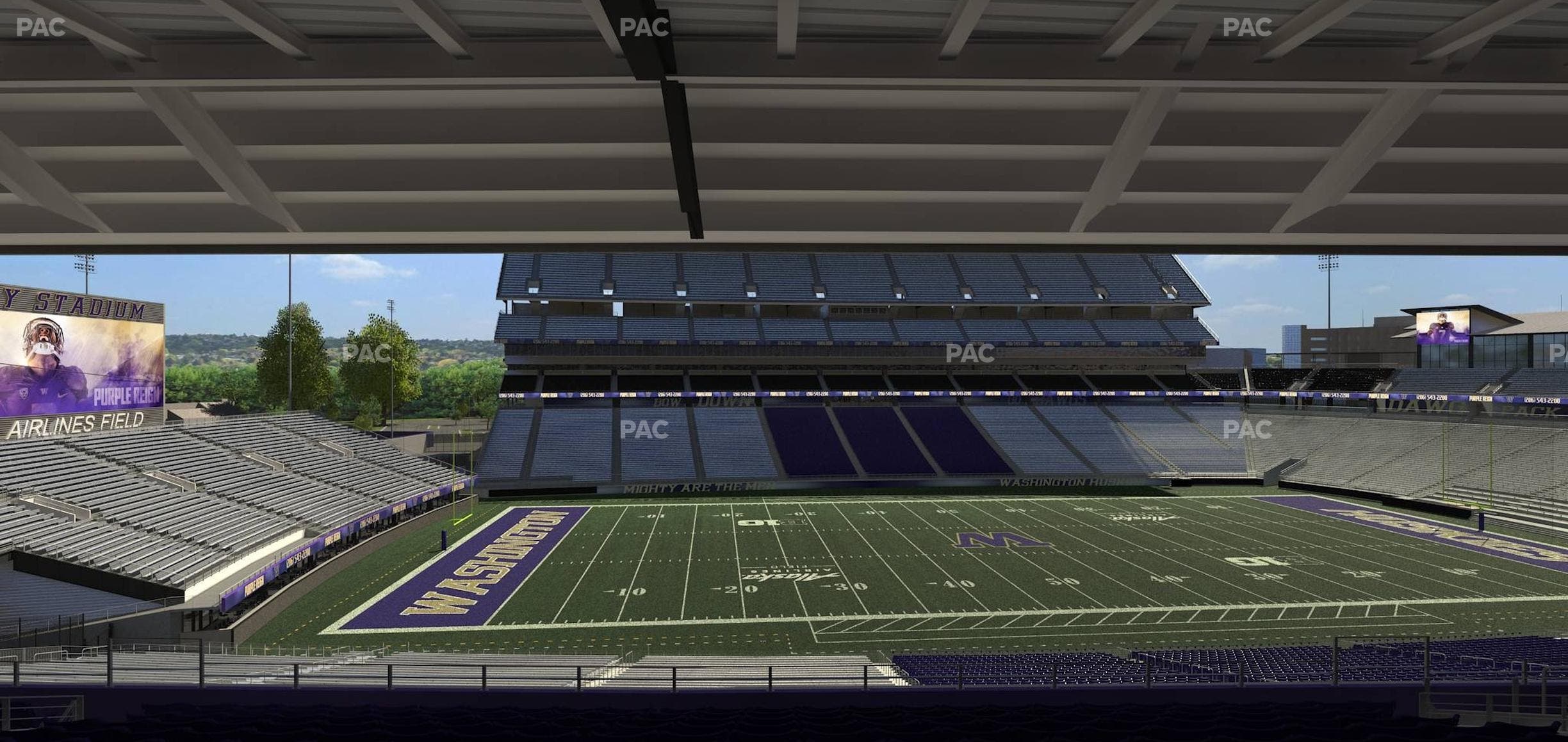 Husky Stadium - Section 231 Seat View