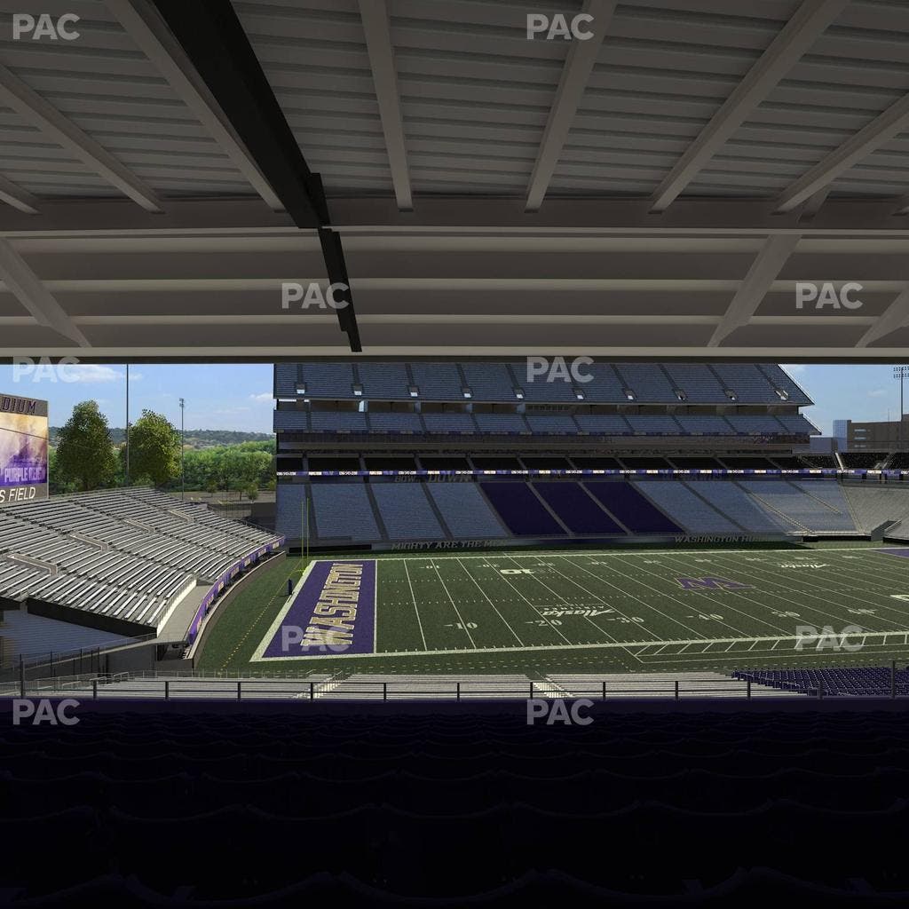 Husky Stadium - Section 232 Seat View