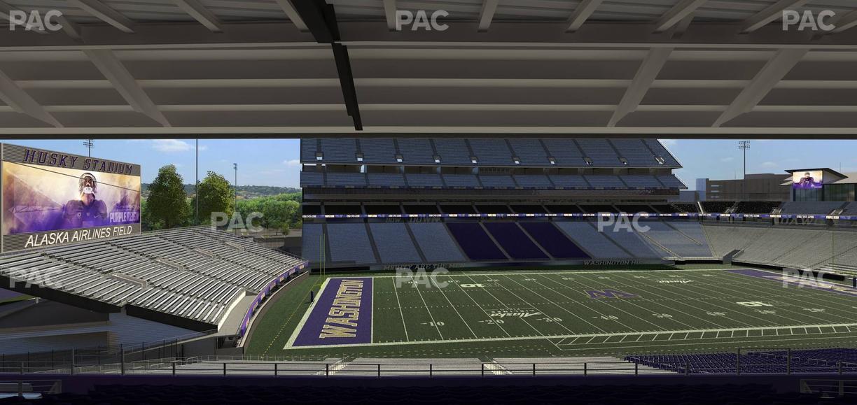 Husky Stadium - Section 232 Seat View