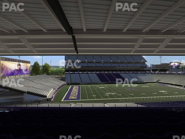 Husky Stadium - Section 232 Seat View