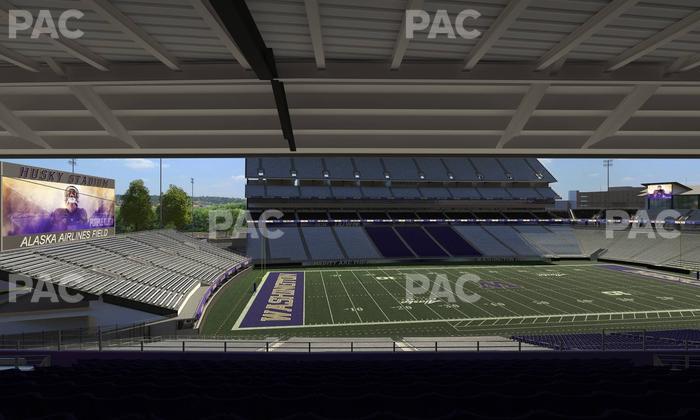 Husky Stadium - Section 232 Seat View