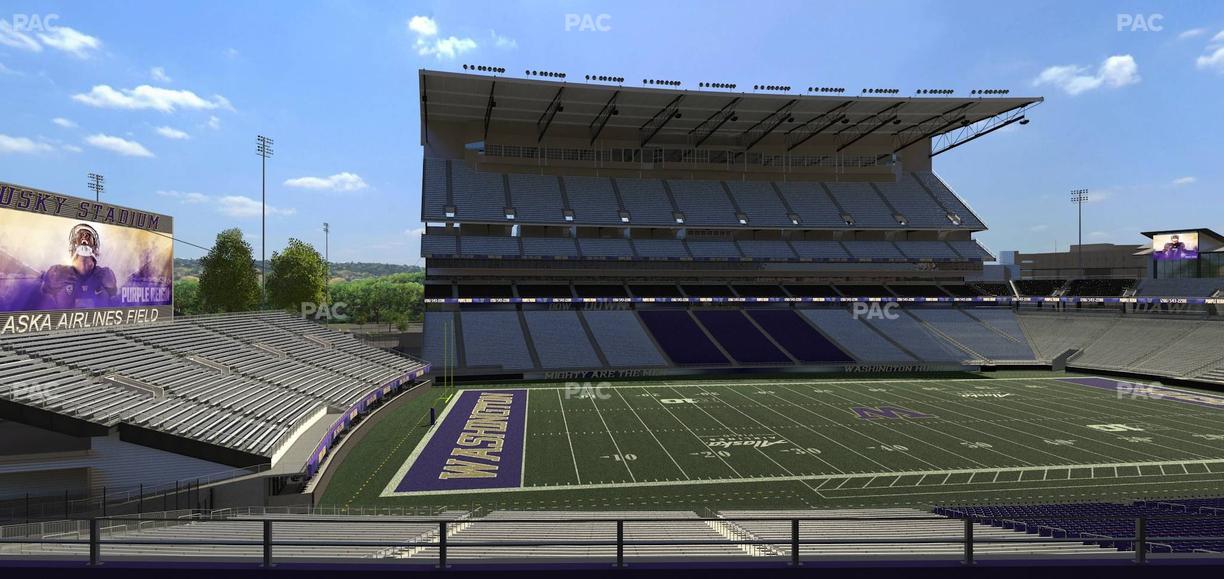 Husky Stadium - Section 232 Seat View
