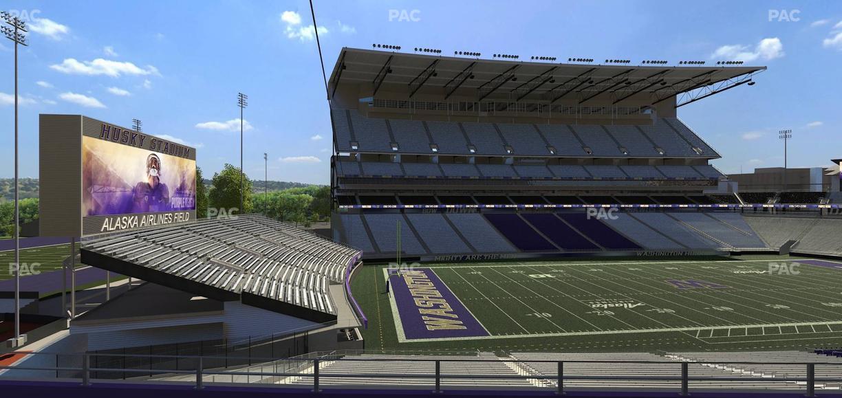 Husky Stadium - Section 233 Seat View