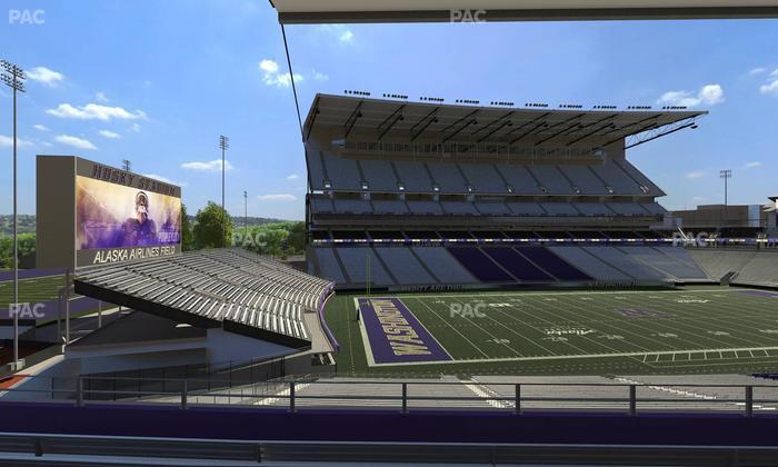 Husky Stadium - Section 233 Seat View