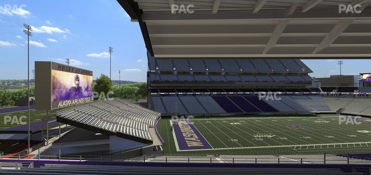 Husky Stadium - Section 233 Seat View