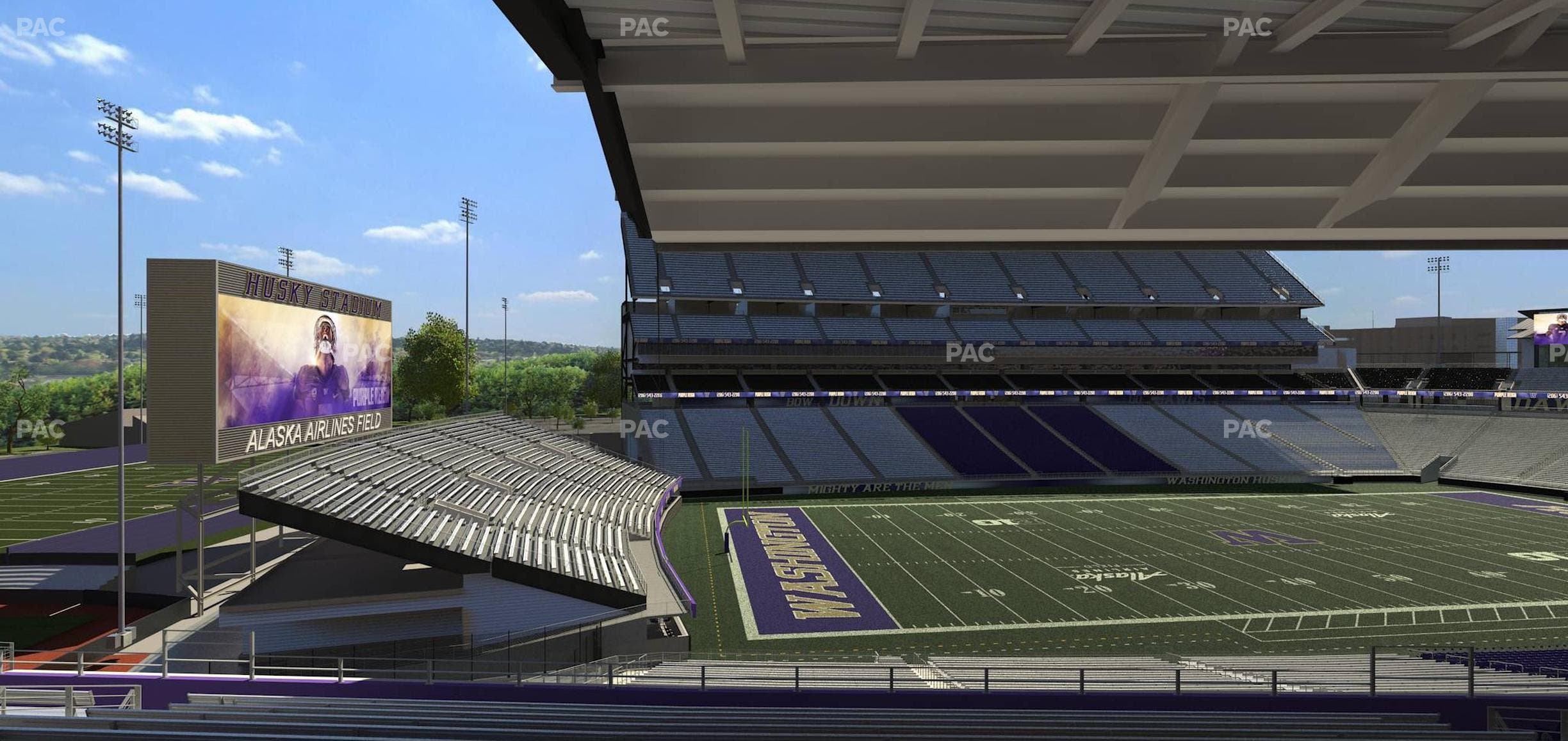 Husky Stadium - Section 233 Seat View