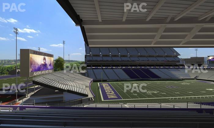 Husky Stadium - Section 233 Seat View