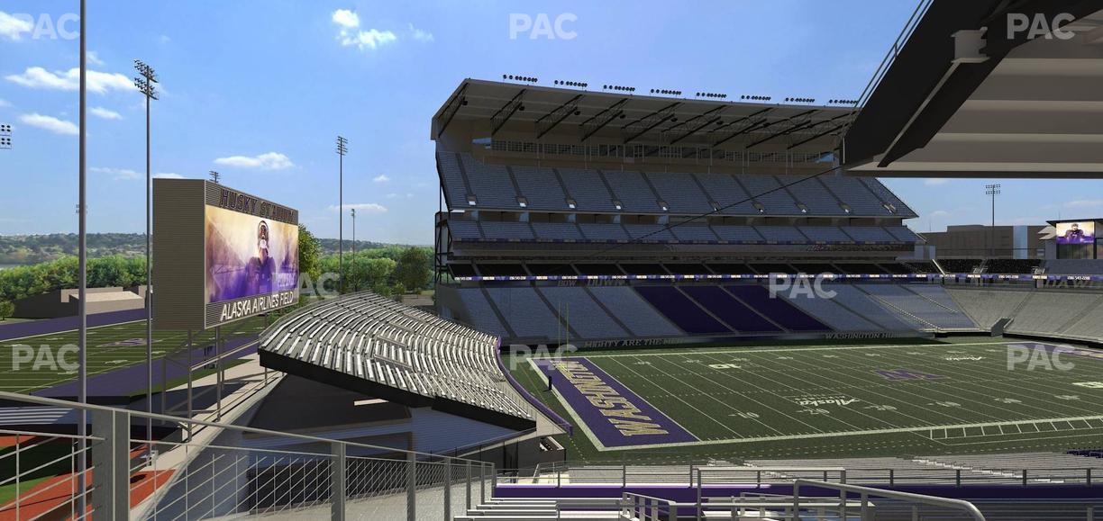 Husky Stadium - Section 234 Seat View