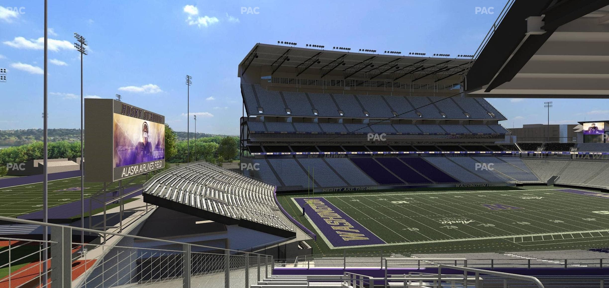 Husky Stadium - Section 234 Seat View