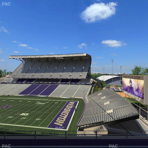 Husky Stadium - Section 301 Seat View
