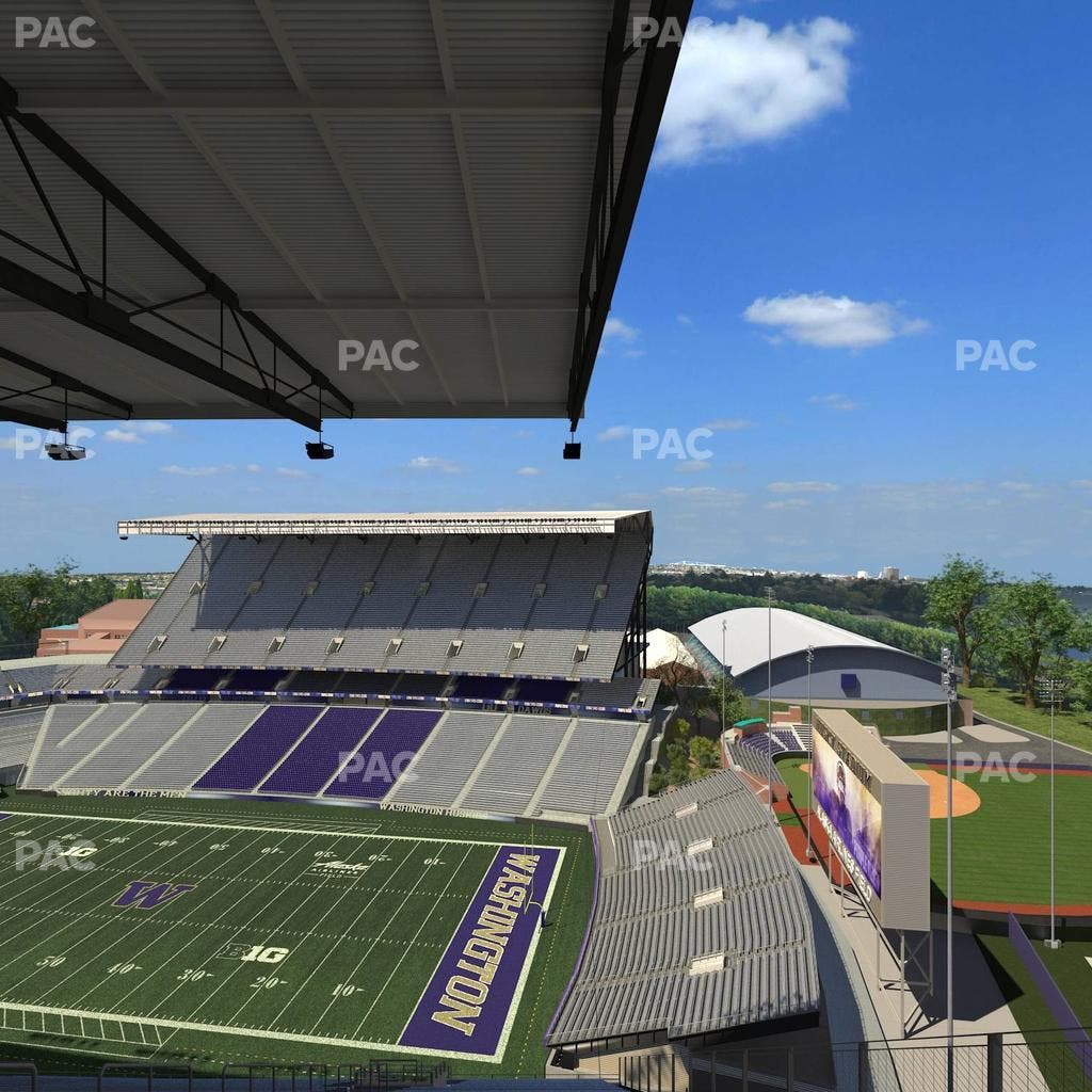 Husky Stadium - Section 301 Seat View