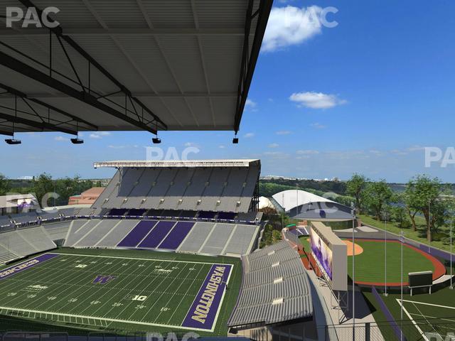 Husky Stadium - Section 301 Seat View