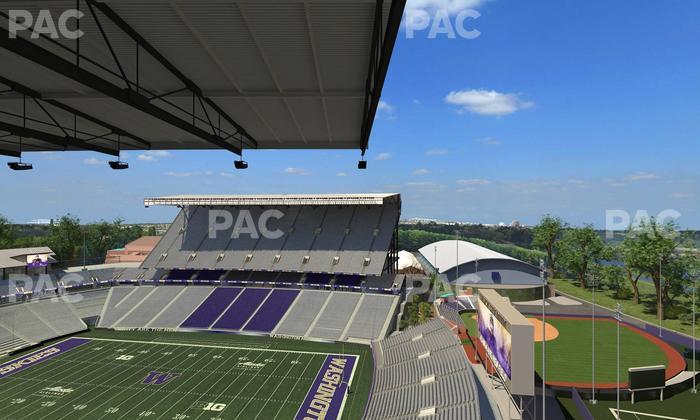 Husky Stadium - Section 301 Seat View