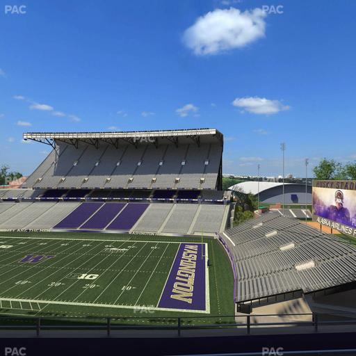 Husky Stadium - Section 302 Seat View