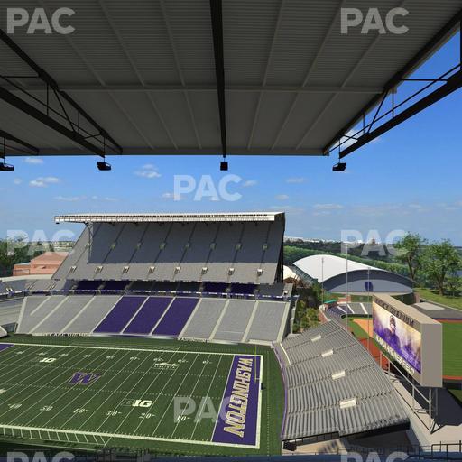 Husky Stadium - Section 302 Seat View