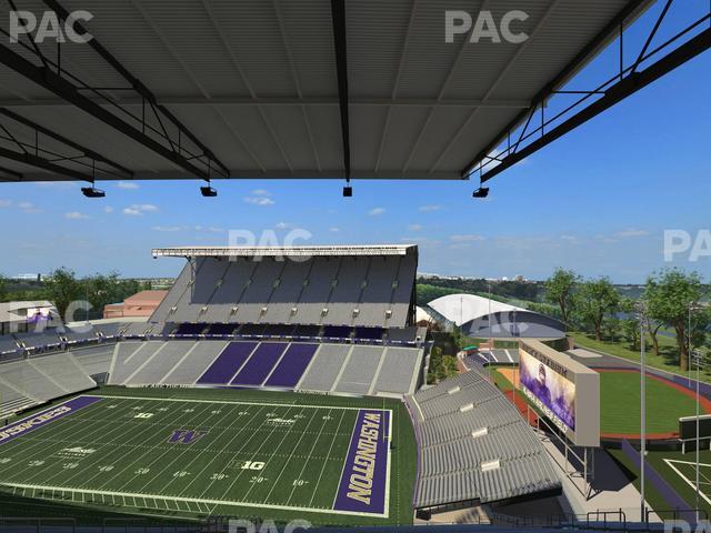 Husky Stadium - Section 302 Seat View