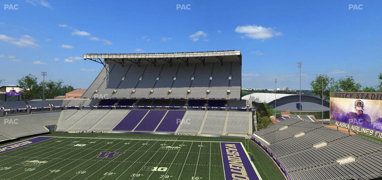Husky Stadium - Section 303 Seat View