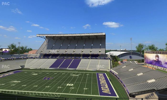 Husky Stadium - Section 303 Seat View