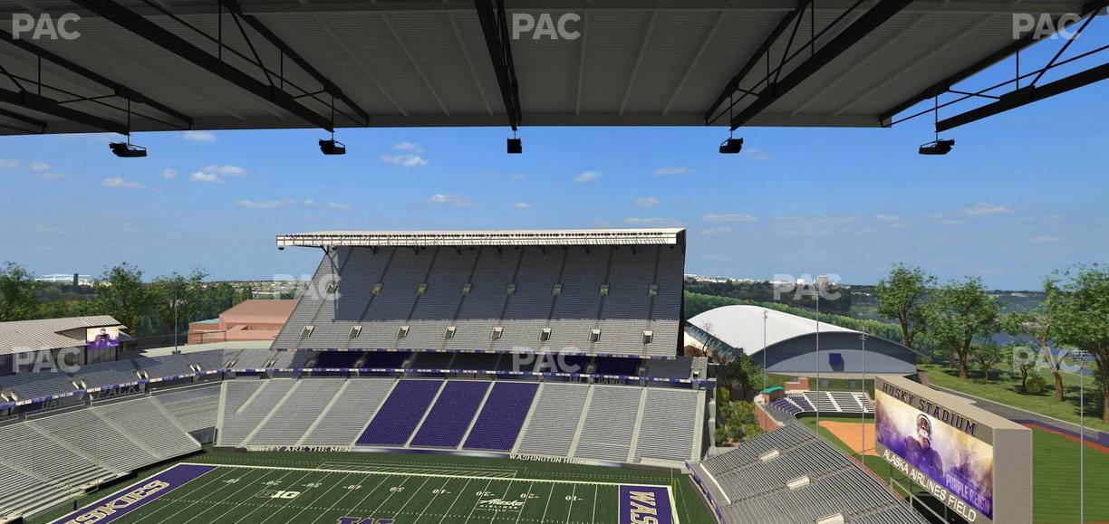 Husky Stadium - Section 303 Seat View