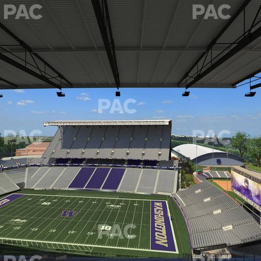 Husky Stadium - Section 303 Seat View
