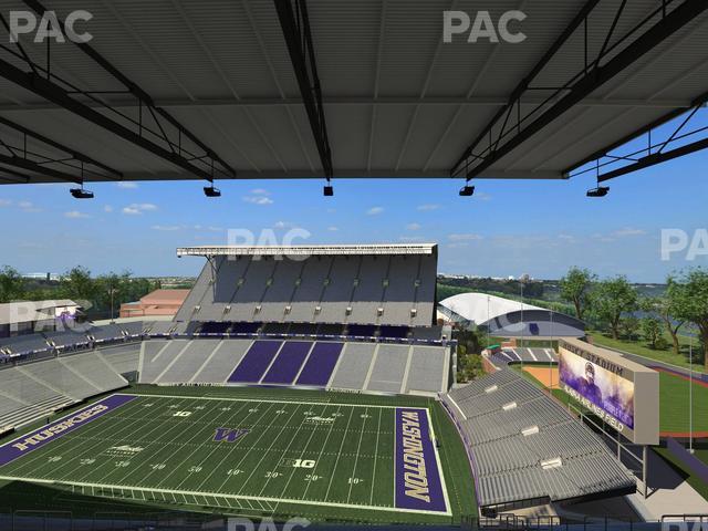 Husky Stadium - Section 303 Seat View