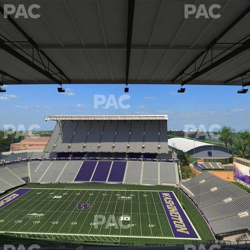 Husky Stadium - Section 304 Seat View