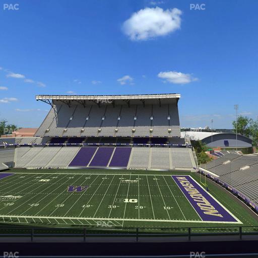 Husky Stadium - Section 304 Seat View