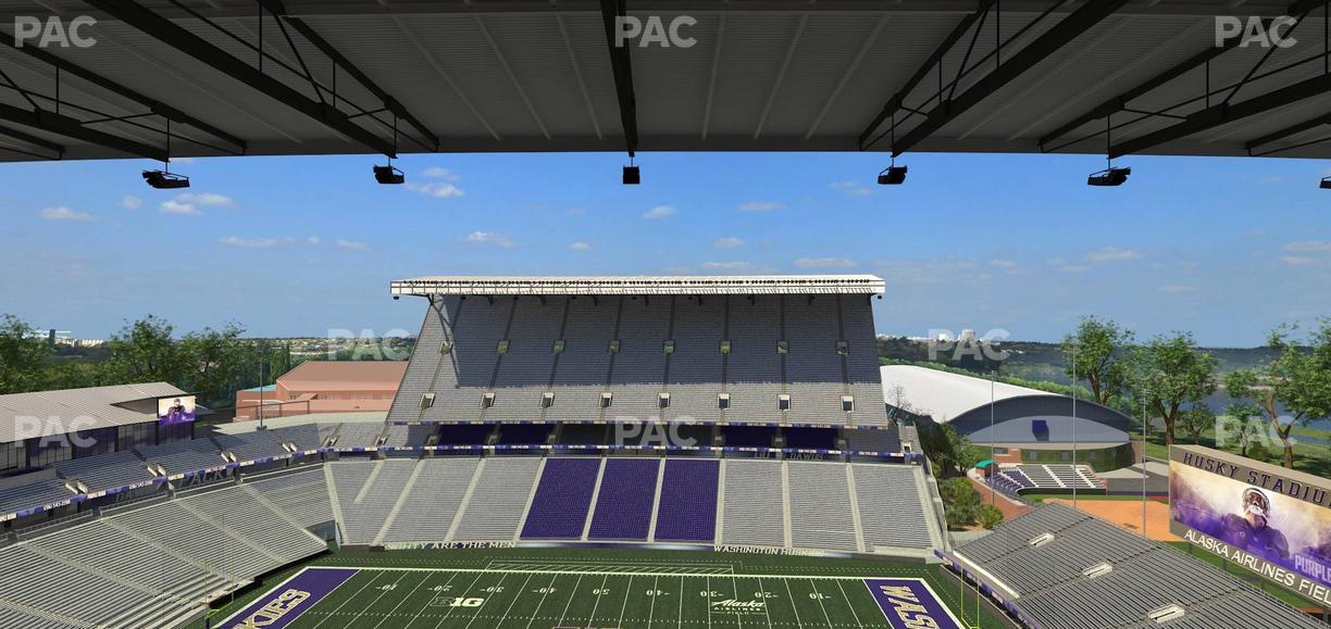 Husky Stadium - Section 305 Seat View