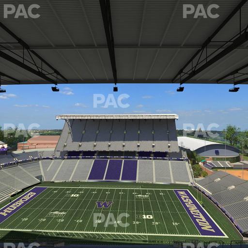 Husky Stadium - Section 305 Seat View