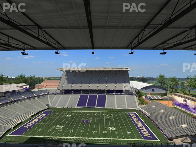 Husky Stadium - Section 305 Seat View