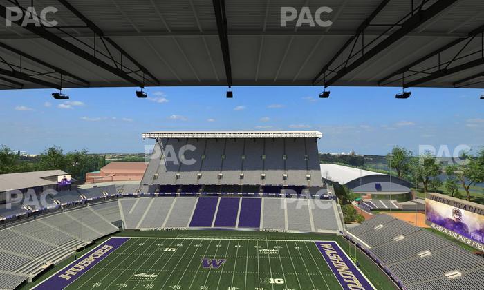 Husky Stadium - Section 305 Seat View