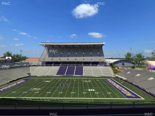 Husky Stadium - Section 305 Seat View