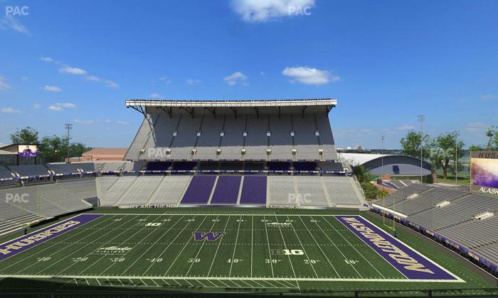 Husky Stadium - Section 305 Seat View