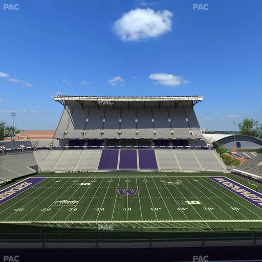 Husky Stadium - Section 306 Seat View