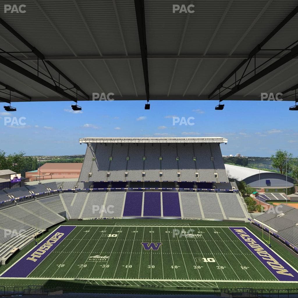 Husky Stadium - Section 306 Seat View