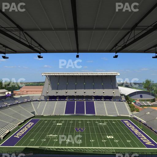 Husky Stadium - Section 306 Seat View