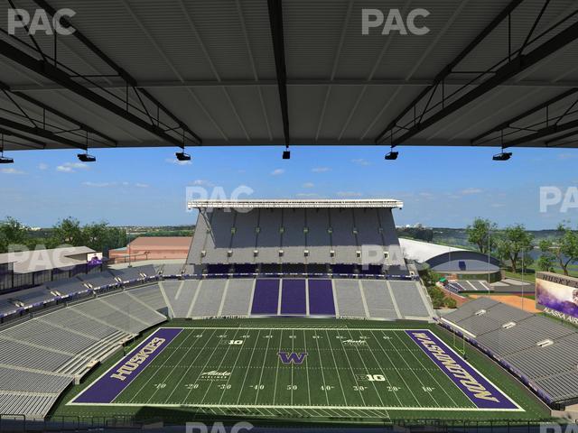 Husky Stadium - Section 306 Seat View