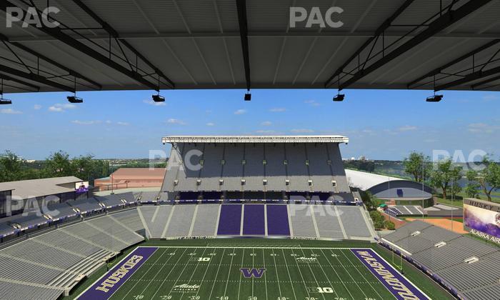 Husky Stadium - Section 306 Seat View