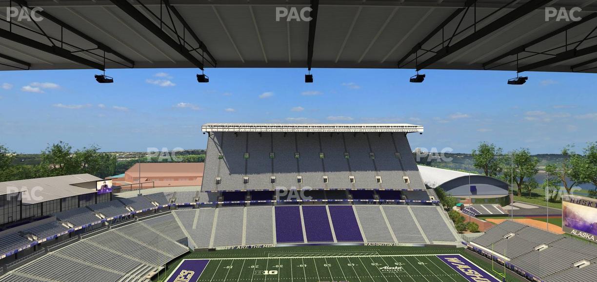 Husky Stadium - Section 307 Seat View