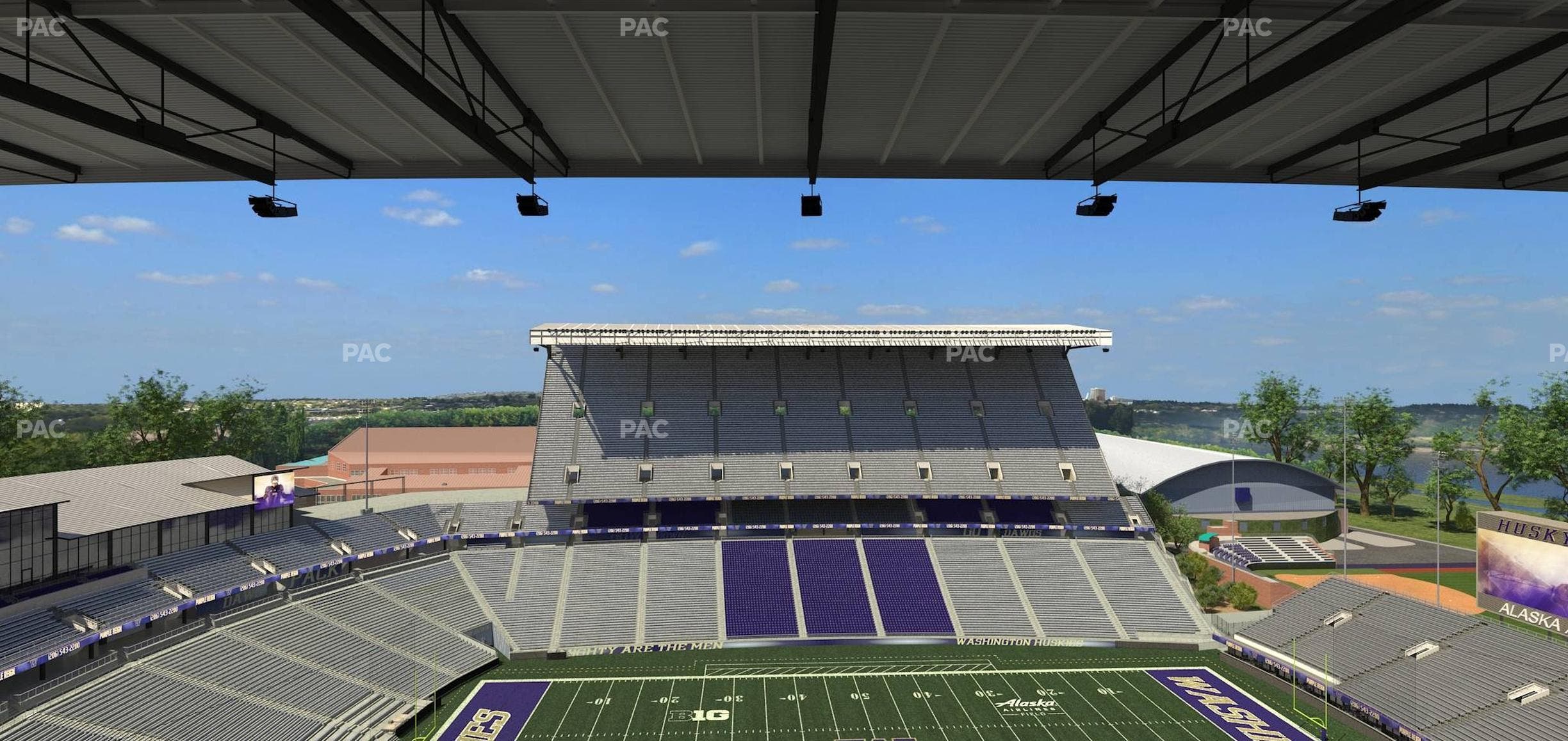Husky Stadium - Section 307 Seat View