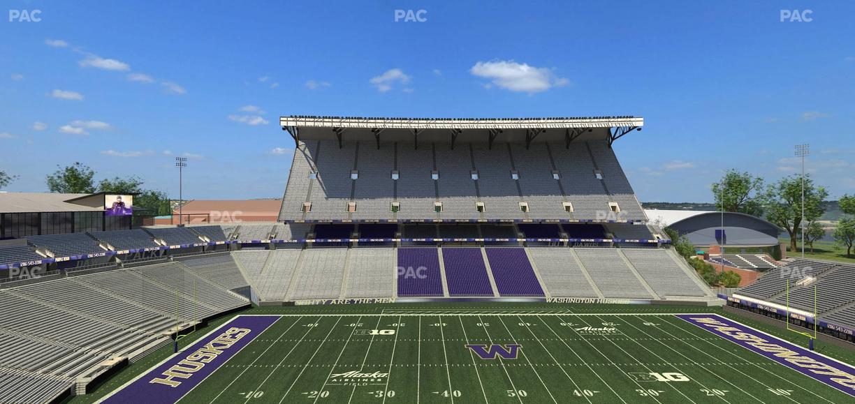 Husky Stadium - Section 307 Seat View