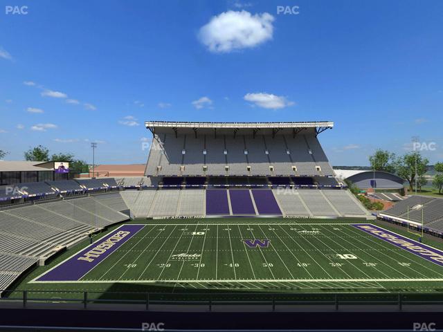 Husky Stadium - Section 307 Seat View