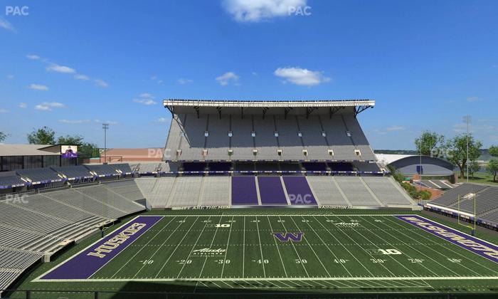 Husky Stadium - Section 307 Seat View