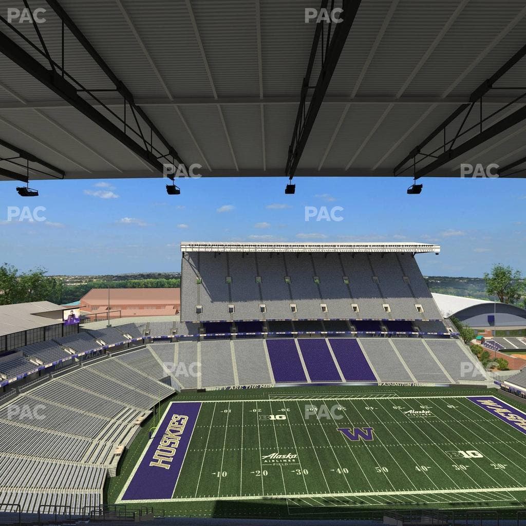 Husky Stadium - Section 308 Seat View