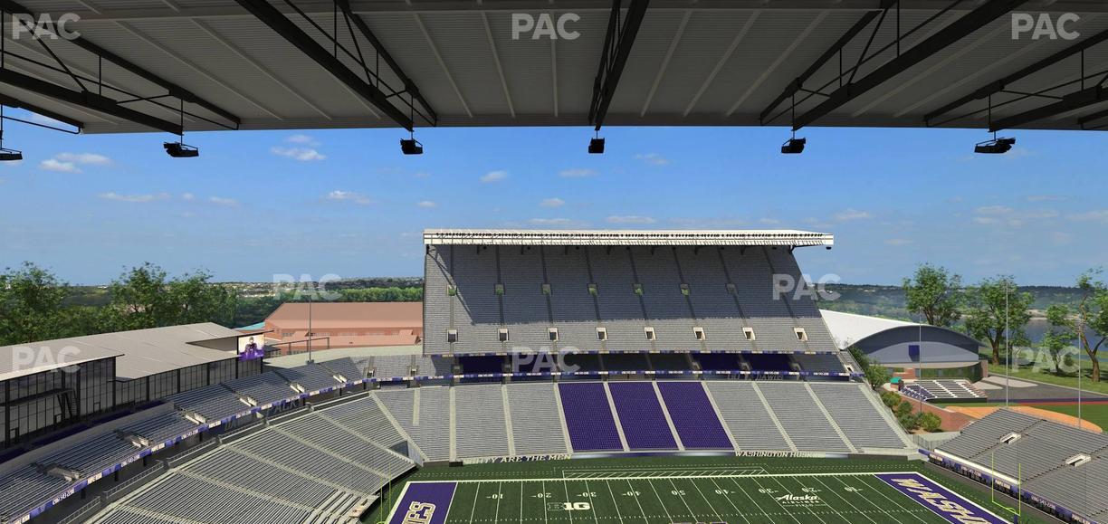 Husky Stadium - Section 308 Seat View
