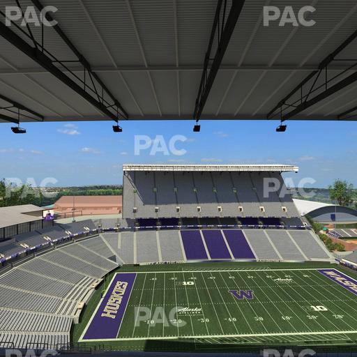 Husky Stadium - Section 308 Seat View