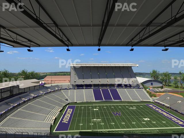 Husky Stadium - Section 308 Seat View