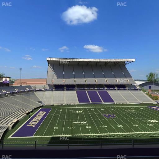 Husky Stadium - Section 308 Seat View