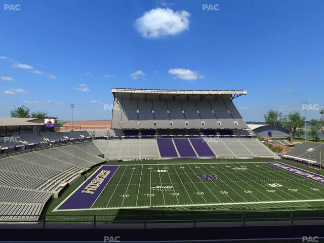 Husky Stadium - Section 308 Seat View